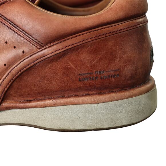 Men's Brown Leather Rockport ProWalker 7100 Laceup Sneaker - Size 12 - Picture 10 of 15